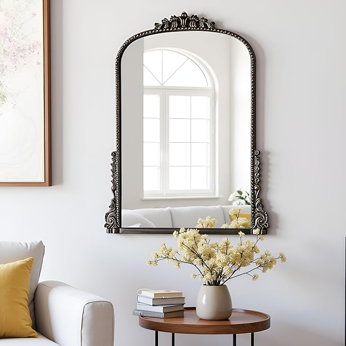 SHYFOY Antique Wall Mirror, Vintage Mirrors - Image 2