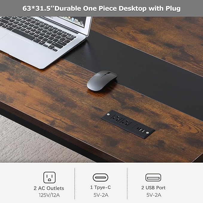 Large Computer Desk - Image 5