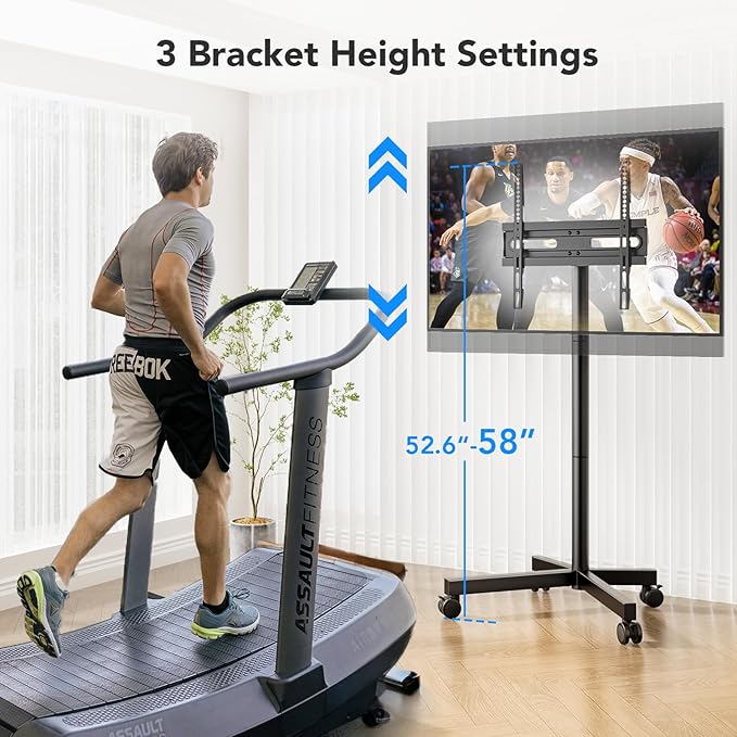 AX WABER Mobile TV Cart Stand - Image 2