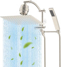 Hibbent Metal 12'' Filtered Rainfall Shower Head by Hibbent