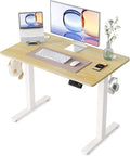 YIHAYO Electric Standing Desk, 40 x 24 Inches Stand Up Desk by YIHAYO
