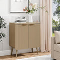 23.6" Sideboard Cabinet with 2 Doors, Modern Buffet Cabinet with Adjustable by ChicFurnit