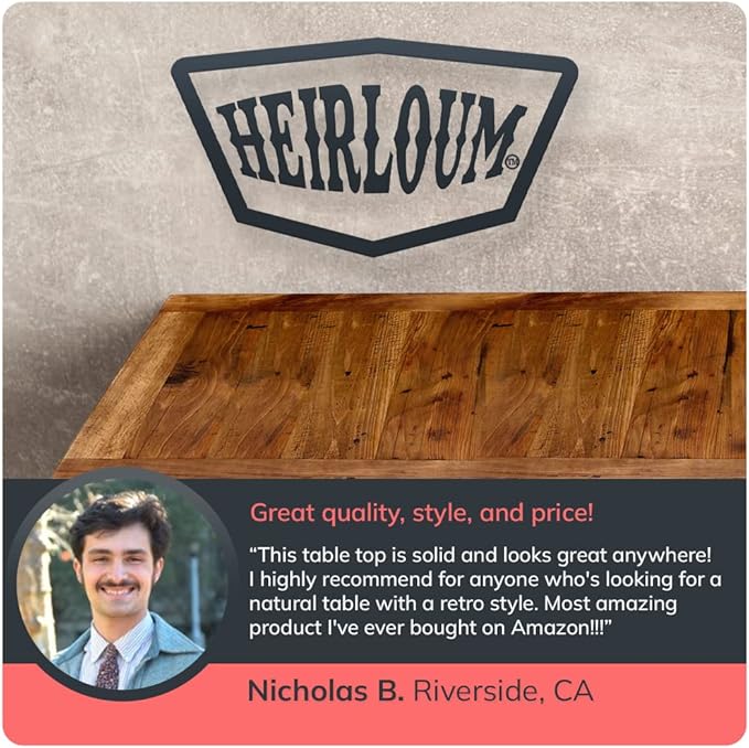Reclaimed Wood Table Top - Image 7