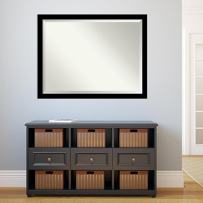 Amanti Art Black Bathroom Mirror - Image 5