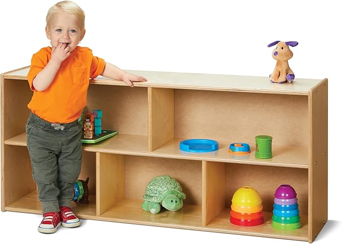 Young Time Jonti-Craft 7045YT Toddler Single Storage Unit Shelves - Image 3