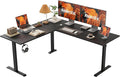 Agilestic L Shaped Standing Desk Adjustable Height, Electric Corner Standing by Agilestic