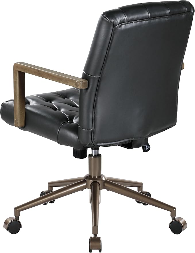 OSP Home Furnishings Waltham Adjustable Height and Tilt, Swivel Home Office - Image 4