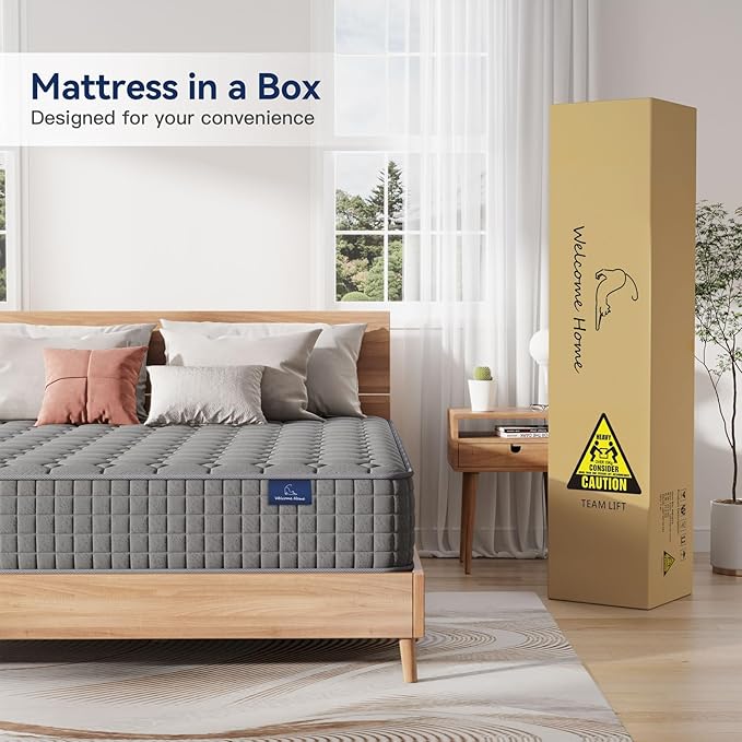 Vesgantti 8 Inch Multilayer Hybrid Twin Mattress - Image 6