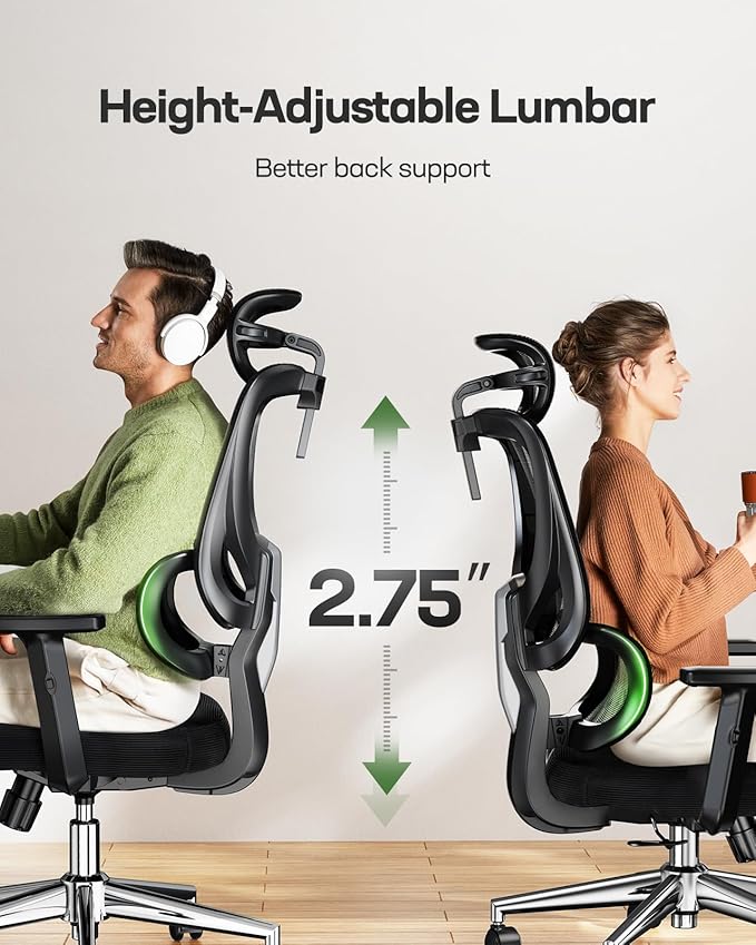 Marsail Ergonomic Office Chair Desk Chair, Gaming Chair - Image 5