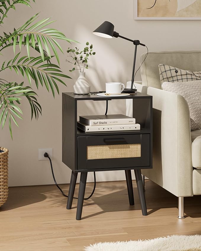 Bedroom Nightstands Wooden Night Stands by Aienvey