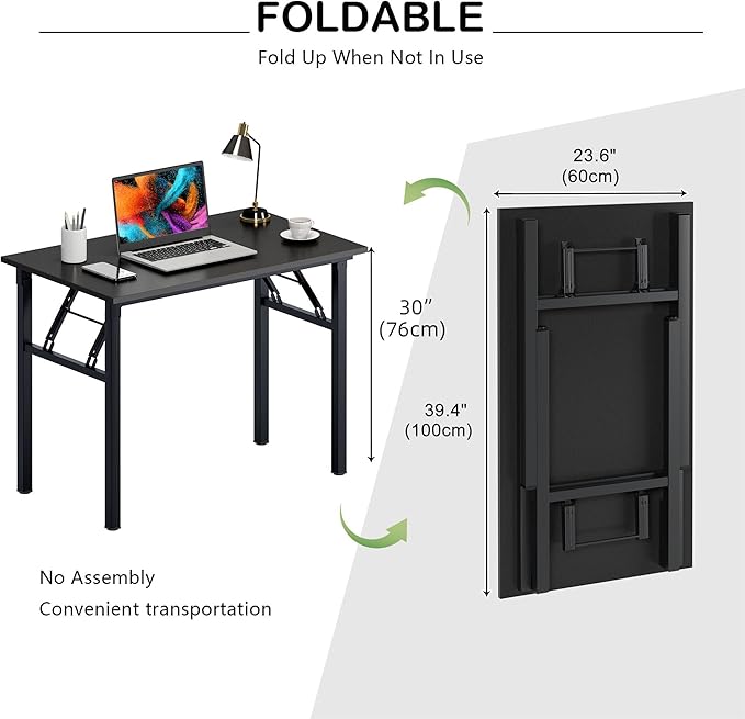 Need Computer Desk Folding Table Writing Desk/Compact Desk/Foldable Desk - Image 3