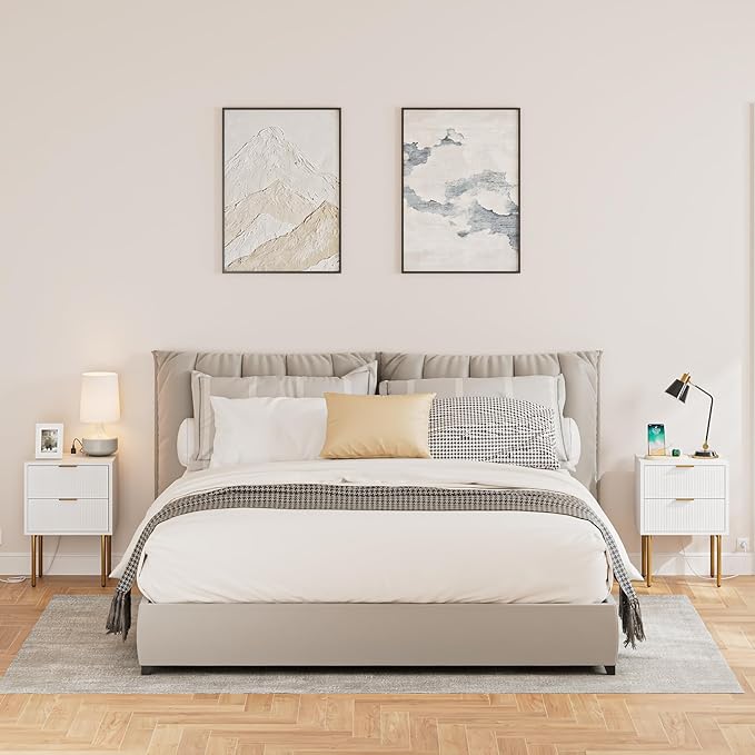 Nightstand, Small Bedside Table - Image 8