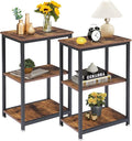 VECELO Tall End Side Table by VECELO