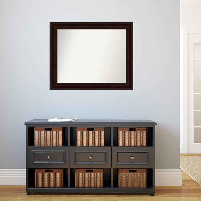 Amanti Art Silver Bathroom Mirror - Image 5