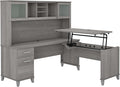 Bush Furniture Somerset 72W 3 Position Sit to Stand L Shaped Desk by BushHome