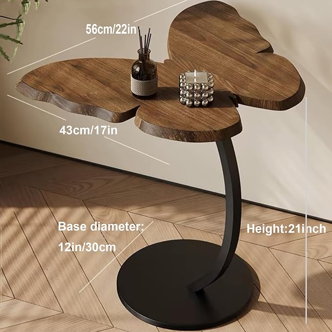 C-Shaped End Table, Sofa Side Table - Image 2