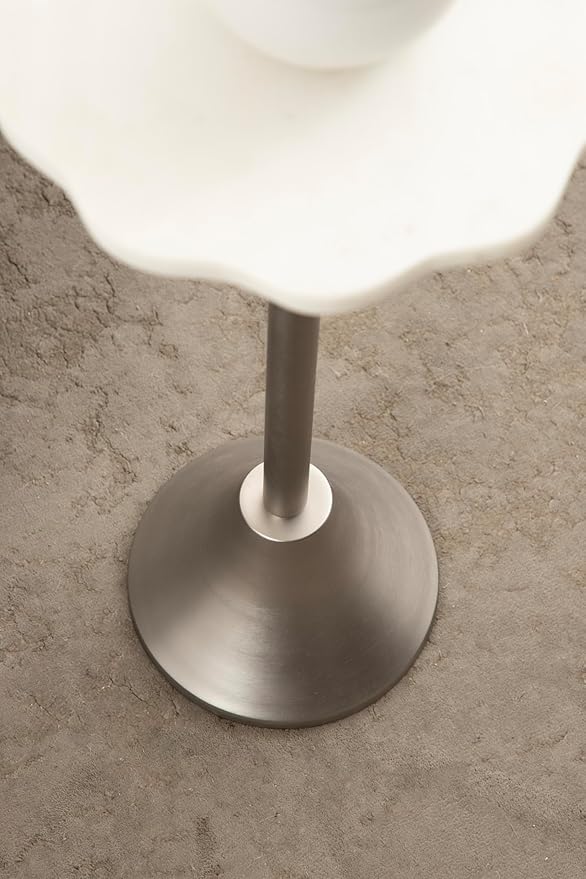 Kate and Laurel Sanzo Modern Pedestal Drink Table, Decorative End Table - Image 6
