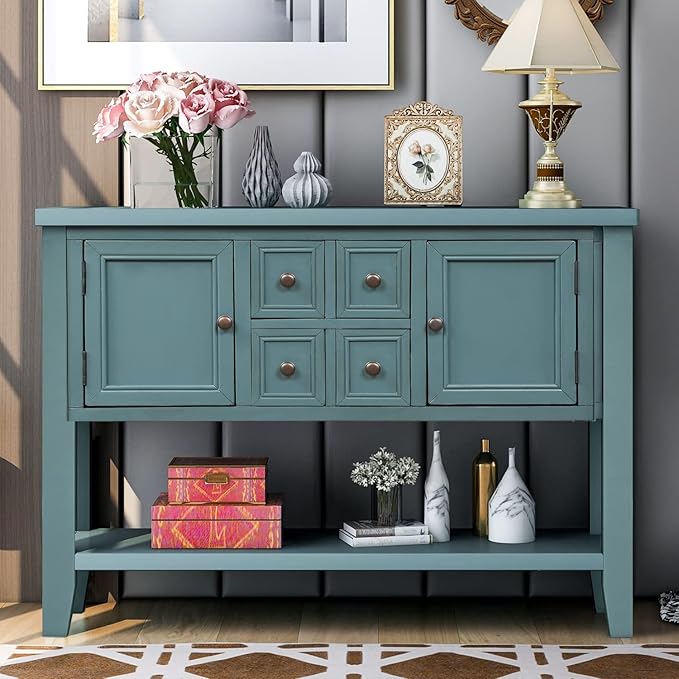 Merax Wood Farmhouse Buffet Table by Merax