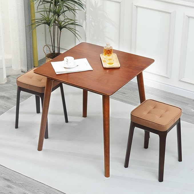 OGMILL 27.6" Small Dining Table Square - Image 4
