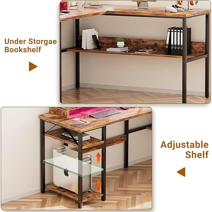 Unikito L Shaped Computer Desk - Image 7