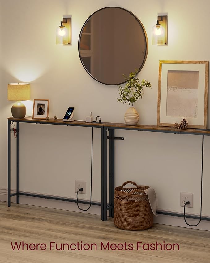 VASAGLE Set of 2 Console Tables - Image 5