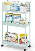 KINGRACK 3-Tier Rolling Utility Cart by KINGRACK