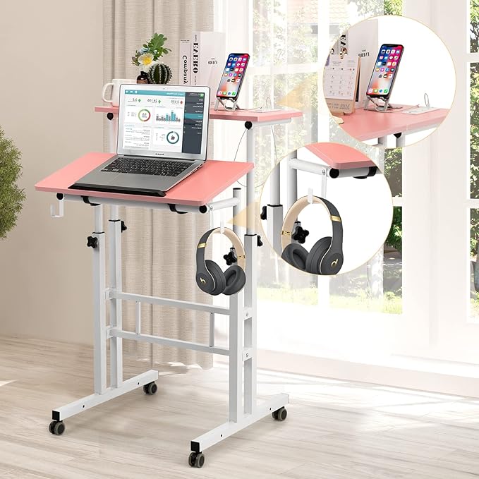 Hadulcet Mobile Standing Desk - Image 3