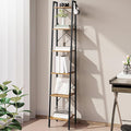 Ladder Shelf, Bookshelf Bookcase, Freestanding Corner Storage Shelve by Hzuaneri