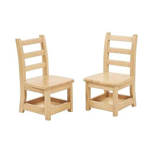 ECR4Kids Three Rung Ladderback Chair by ECR4Kids