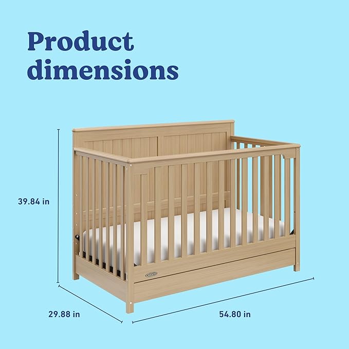 Graco Hadley 5-in-1 Convertible Crib - Image 7