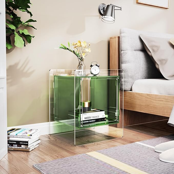 Acrylic Nightstand, Bedside Table - Image 7