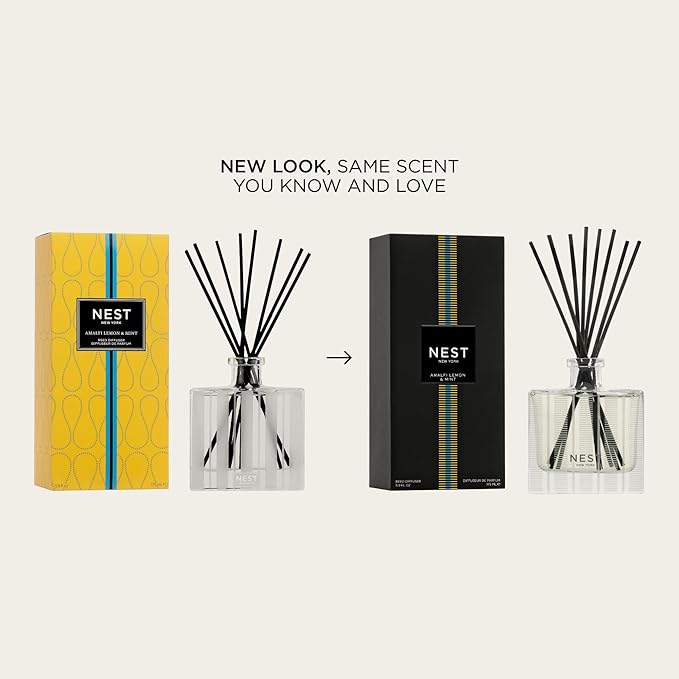 NEST New York Reed Diffuser, Amalfi Lemon & Mint - Image 2