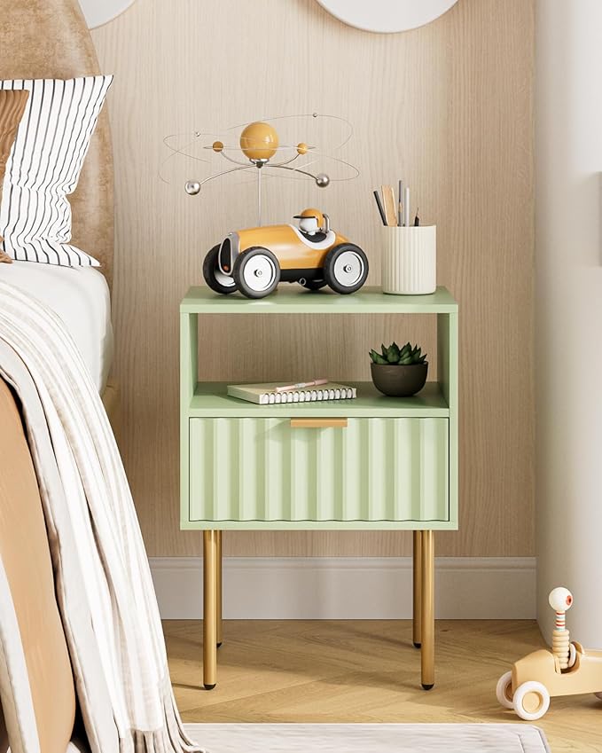 Nightstand, Modern Bedside Table - Image 6