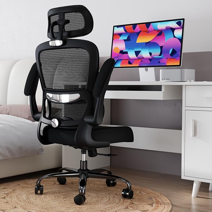 TRALT Office Chair Ergonomic Desk Chair, 330 LBS Home Mesh Office Desk Chairs - Image 8