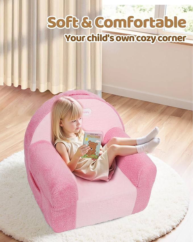 Toddler Chair, Comfy Foam Kids Couch - Image 7