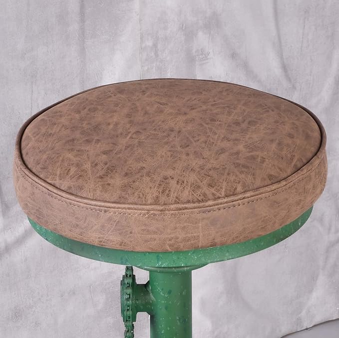 Topower Vintage DIY Bar Stool Bicycle Chain Iron Pedal Retro Industrial Height - Image 6