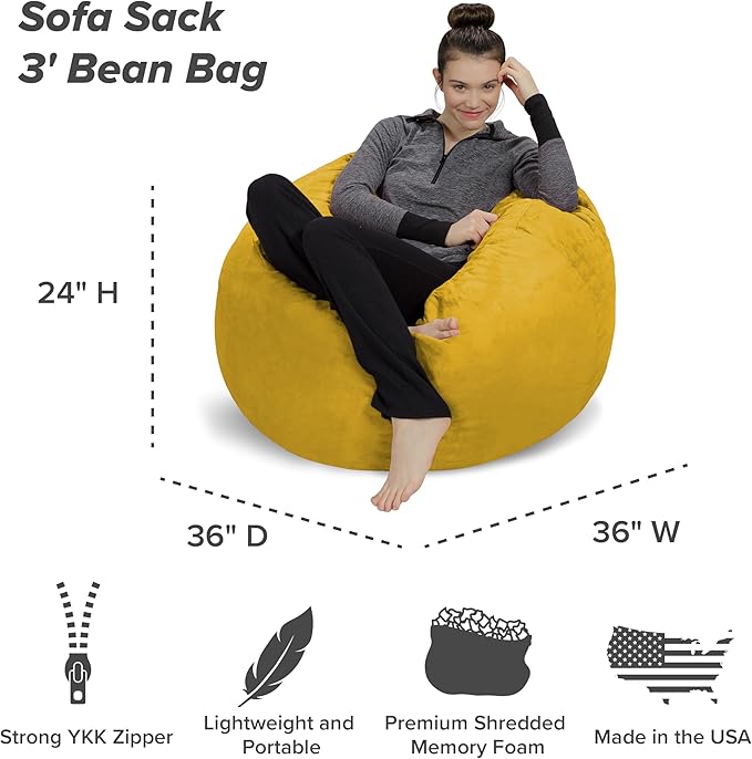 Sofa Sack Bean Bag Chair - Image 3