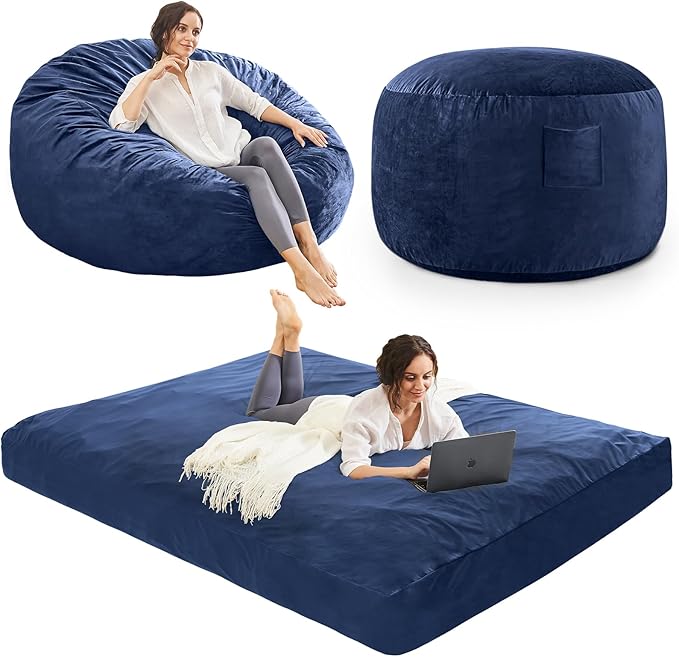 Bean Bag Chairs for Adults by ILPEOD