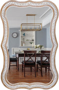 35" x 24" Rustic Farmhouse Mirror by DecointoWallDecor