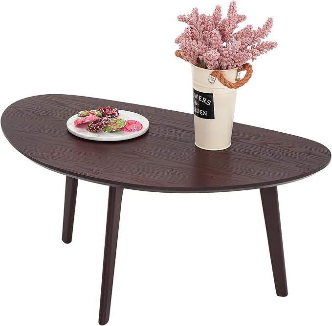 FIRMINANA Small Oval Coffee Table by Unknown
