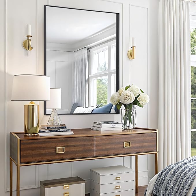 Melodieux Wall Vanity Bathroom Mirror - Image 8