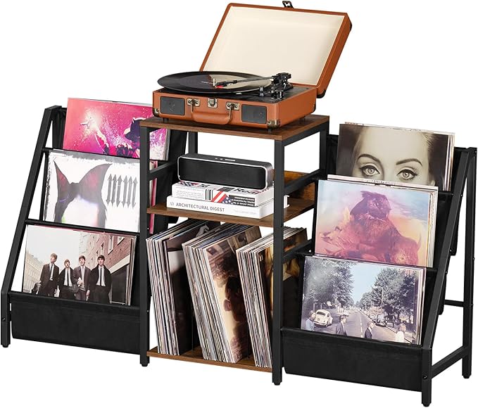 LELELINKY Record Player Stand by LELELINKY