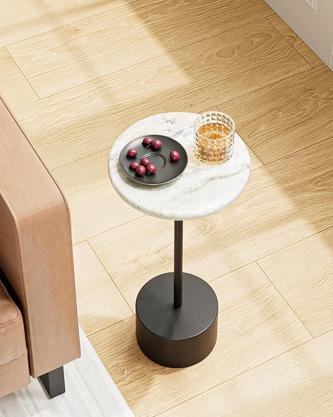 Drink Table Pedestal, Round Side Table, Drink Tables by AEPOALUA