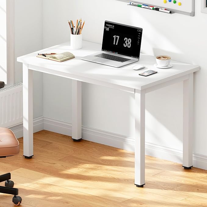 DlandHome Computer Desk, 31.5 inch Modern Simple Desk Computer Table Study - Image 2