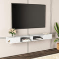 WAMPAT 70 inch Floating TV Stand, Entertainment Center Media Console, Wall by WAMPAT