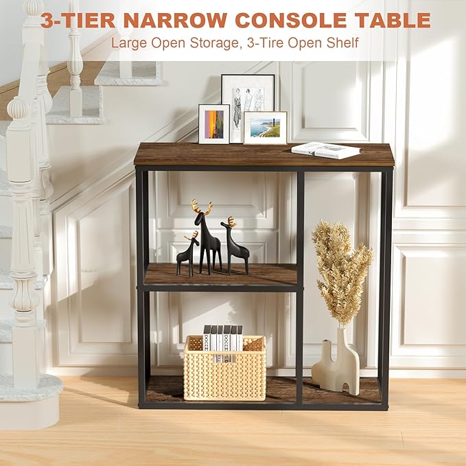 WOHOMO Console Table, Small Entryway Table - Image 4