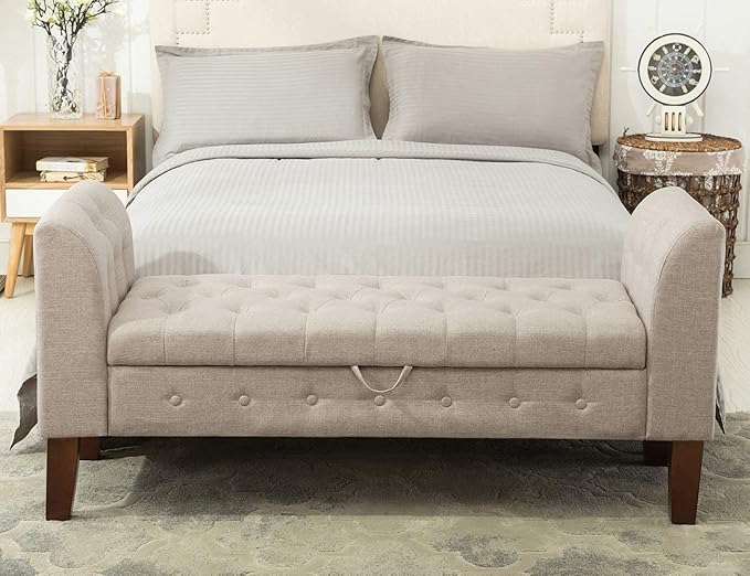 Awonde Upholstered Storage Bench by YongchuangInternational