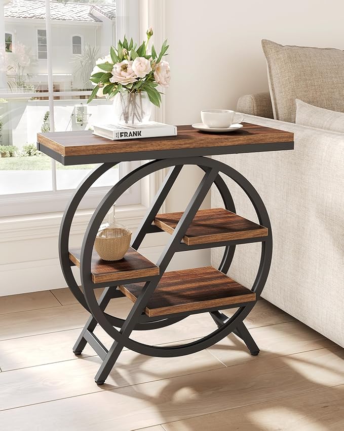 End Table, Narrow Side Table - Image 2