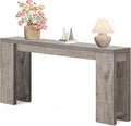 LITTLE TREE 70.9-Inch Long Entryway Table, Farmhouse Sofa Console Table by LITTLETREE