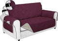 PureFit Reversible Sofa Cover Water Resistant Loveseat Couch Cover, Machine by PureFit